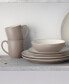 Colorwave Coupe 16-Pc. Dinnerware Set, Service for 4