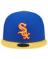 Фото #3 товара Men's Royal, Yellow Chicago White Sox Empire 59FIFTY Fitted Hat