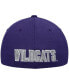 ფოტო #5 პროდუქტის Men's Purple Kansas State Wildcats Reflex Logo Flex Hat