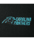 Фото #2 товара Men's Black Carolina Panthers Maverick Thermal Henley Long Sleeve T-shirt