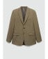 ფოტო #5 პროდუქტის Men's Stretch Fabric Suit Blazer