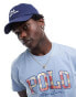 Фото #4 товара Polo Ralph Lauren script logo twill baseball cap in navy