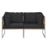 Фото #1 товара Loungesofa TEAKLINE 2-teilig