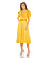 ფოტო #1 პროდუქტის Women's Ieena Quarter Length Puff Sleeve A Line Dress