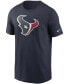 Men's Navy Houston Texans Primary Logo T-shirt