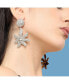 ფოტო #2 პროდუქტის Women's Flora Bling Drop Earrings