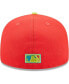 Фото #4 товара Men's Red and Neon Green Chicago White Sox Lava Highlighter Combo 59FIFTY Fitted Hat