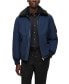 Фото #1 товара Men's Faux-Fur Collar Water-Repellent Jacket