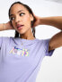 Фото #1 товара Levi's perfect t-shirt with marble poster logo in purple