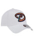 Фото #2 товара Men's White Arizona Diamondbacks TC A-Frame 9FORTY Adjustable Hat