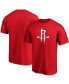 Men's Red Houston Rockets Primary Team Logo T-shirt Красный, S - фото #1