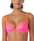 ფოტო #1 პროდუქტის Women's U-Wire Contrast-Trim Bikini Top