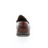 Фото #7 товара Florsheim Central Penny Mens Brown Leather Loafers & Slip Ons Penny Shoes 11.5