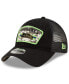 Фото #4 товара Big Boys Black, Camo Seattle Seahawks 2021 Salute To Service Trucker 9Twenty Snapback Adjustable Hat