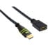 Кабель HDMI High Speed mit Ethernet Verlängerungskабель 4K 30Гц 0.2м - Digital/Display/Video - Techly - фото #4