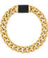 ფოტო #1 პროდუქტის Men's Classic Curb Chain Bracelet in Gold-Plated Stainless Steel
