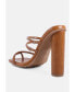 ფოტო #2 პროდუქტის Women's Dandelion High Block Heeled Croc Sandals