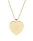 ფოტო #24 პროდუქტის Isabel Initial Heart Gold-Plated Pendant Necklace