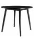 Moreno 28.94" Wood Round Drop Leaf Dining Table