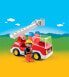 Фото #2 товара Игровой набор PLAYMOBIL 1.2.3 Fire Truck - Для мальчиков/девочек 1.5 года - Многоцветный - Пластик