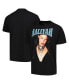 ფოტო #2 პროდუქტის Men's Black Aaliyah Graphic T-shirt