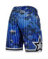 ფოტო #4 პროდუქტის Men's Blue Orlando Magic Lunar New Year Swingman Shorts