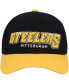 Big Boys Black, Gold Pittsburgh Steelers Shredder Adjustable Hat