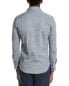 Фото #2 товара Zanetti Slim Fit Shirt Men's Grey Size 15X32/33