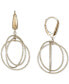 ფოტო #2 პროდუქტის Orbital Circle Drop Earrings in 10k Gold
