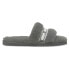 Фото #2 товара Puma Fluff Slide Womens Grey Casual Sandals 38493702