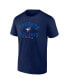 Фото #5 товара Men's Royal, Navy Toronto Blue Jays Player Pack T-shirt Combo Set