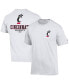 ფოტო #3 პროდუქტის Men's White Cincinnati Bearcats Stack 2-Hit T-shirt
