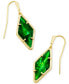 14k Gold-Plated Mother-of-Pearl Diamond-Shape Drop Earrings