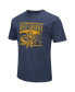 Men's West Virginia Mountaineers 2024 Fan T-Shirt Синий, L - фото #2