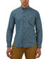 ფოტო #1 პროდუქტის Men's Signature Gingham Long-Sleeve Button-Down Shirt