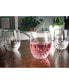 Фото #3 товара Cristal D'Arques 10oz Stemless Wine Glass, Set of 4
