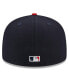 ფოტო #2 პროდუქტის Men's Navy Washington Nationals Cooperstown Collection Retro City 59FIFTY Fitted Hat