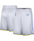 Фото #1 товара Men's White Los Angeles Lakers 2022/23 Classic Edition Swingman Performance Shorts