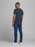 JJEORGANIC BASIC TEE men´s t-shirt 12156101 Navy Blazer SLIM