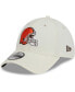 Men's Cream Cleveland Browns Classic 39THIRTY Flex Hat