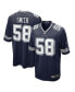 Фото #3 товара Men's Mazi Smith Navy Dallas Cowboys 2023 NFL Draft First Round Pick Game Jersey