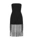 ფოტო #3 პროდუქტის Plus Size Ebony Dress