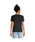 ფოტო #2 პროდუქტის Women's Tall Relaxed Supima Cotton T-Shirt