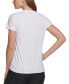 ფოტო #2 პროდუქტის Women's V-Neck Short-Sleeve T-Shirt