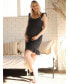 Фото #2 товара Grace Hospital Birthing Gown/Nightie with Nursing Access - Black