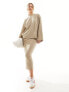 Фото #5 товара JDY ribbed jumper co-ord in beige