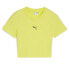 Фото #1 товара Puma Dare To Baby Logo Crew Neck Short Sleeve T-Shirt Womens Green Casual Tops 6