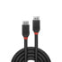 Lindy 1m DisplayPort 1.2 Cable - Black Line - 1 m - DisplayPort - DisplayPort - Male - Male - 4096 x 2160 pixels