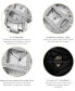 ფოტო #4 პროდუქტის Women's Olympia Silver-Tone Stainless Steel Watch, 38mm