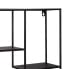 Shelves 70 x 13 x 70 cm Black Metal